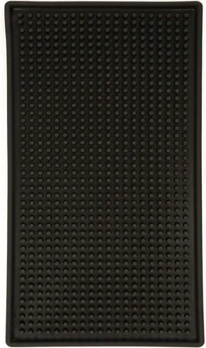Vista 3 de KINJOEK Tapete de barra de 6 x 12 pulgadas, tapete de goma antideslizante para secado de derrames, para encimera, cóctel, barman café, bebidas