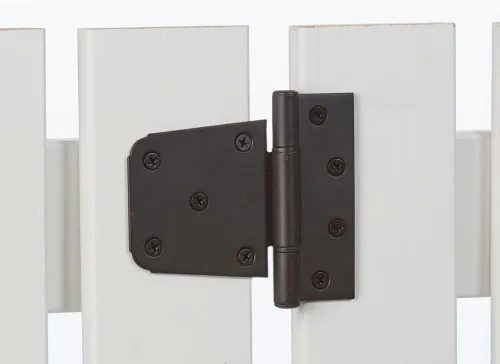 Vista 2 de National Hardware N109-021 V289 Bisagra de puerta extra pesada en negro mate