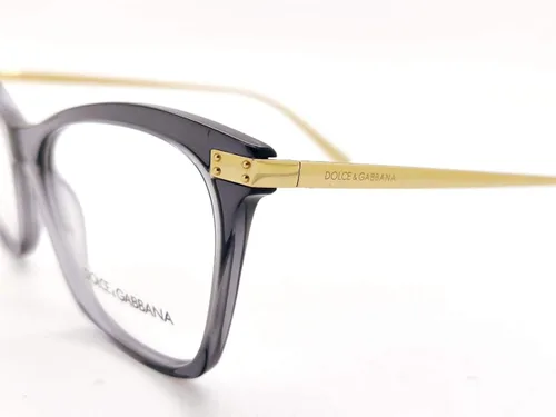 Vista 4 de Dolce Gabbana LOGO PLAQUE DG 3331 Gris 5418140 mujer Gafas marco