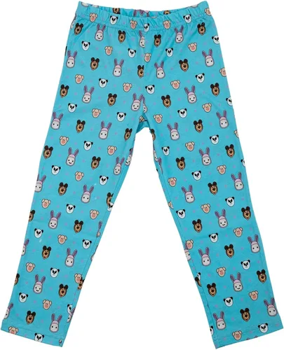 Vista 4 de Masha and The Bear Conjunto de pijama Kool Kawaii de manga larga azul