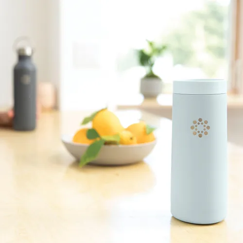 Vista 7 de Lifefactory Vaso aislado al vacío de acero inoxidable, 16 onzas, menta
