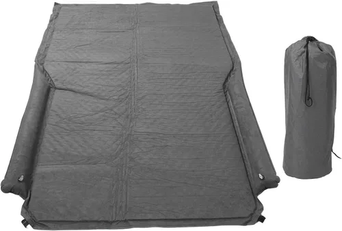 Vista 5 de KIMISS Inflatable SUV Mattress Bed Built in Pillow 5cm Thick Suede Camping Sleeping Mattress for Mid Large Truck (Elegant Grey)
