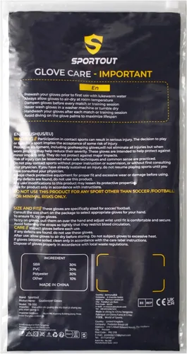 Vista 8 de Guantes de portero para jóvenes y adultos, agarre fuerte para las atajadas más difíciles, con espinas para dar una espléndida protección para evitar