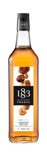 Vista 72 de 1883 Jarabe de Amaretto para bebidas, fabricado en Francia, botella de plástico de 1 litro