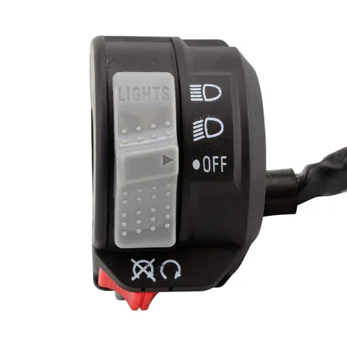 Vista 2 de Partman Interruptor de manillar para Yamaha YFM 125 Grizzly Raptor YFM 250 Bear Tracker/Raptor YFM 350 Warrior Wolverine YFZ 450 2002-2013
