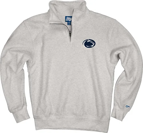 Vista 171 de Blue 84 Sudadera con cremallera de un cuarto para hombre de la NCAA