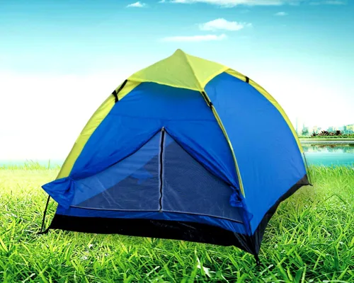 Vista 2 de Poco Divo casa de campaña para mochileros, cúpula de campamento familiar, para 2 personas
