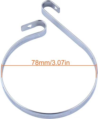 Vista 2 de Kit de muelles de freno de rodilla para Husqvarna 36 41 136 137 141 142, banda de freno, articulación de rodilla, resorte de freno