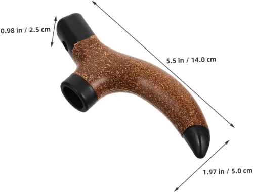 Vista 2 de Beavorty 3pcs Trekking Pole Handle Slip Grip Hiking Stick Accessories Compatibility Shock Absorption for Enhanced Comfort and Protection Elegant