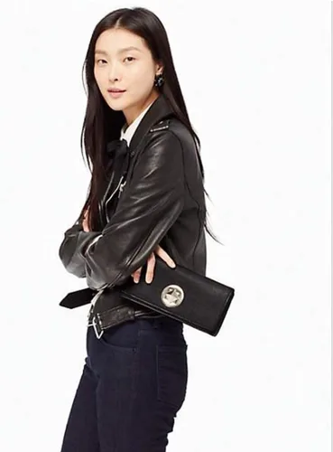 Vista 4 de Kate Spade New York Newbury Lane Keira Monedero Negro, Negro