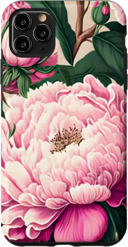 Vista 13 de Funda con diseño artístico de peonía rosa para iPhone 16