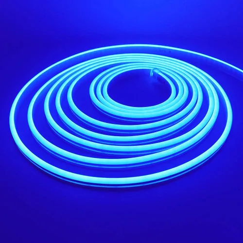 Vista 14 de Mini luces LED de neón, CC de 12 V, tira de luces flexibles impermeables de 16.4 pies, 2835 120 LEDs/M, para decoración de iluminación comercial