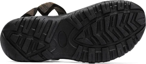Vista 5 de Sandalias deportivas para hombre, sandalias de senderismo de espuma EVA, suela intermedia para exteriores, con soporte de arco, zapatos de agua
