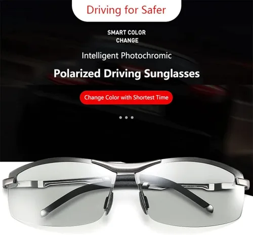 Vista 8 de Day-Night Photochromic Polarized Glasses