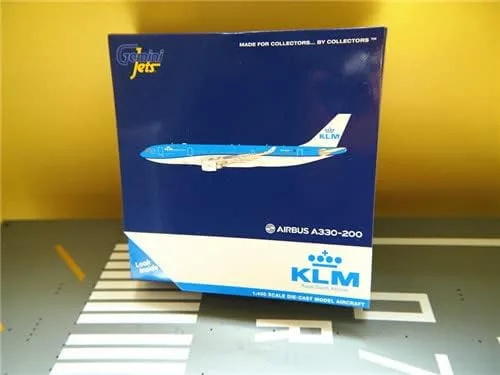Vista 4 de GeminiJets KLM Royal Dutch Airlines Airbus A330-200 PH-AOM 1/400 DIECAST Modelo prefabricado