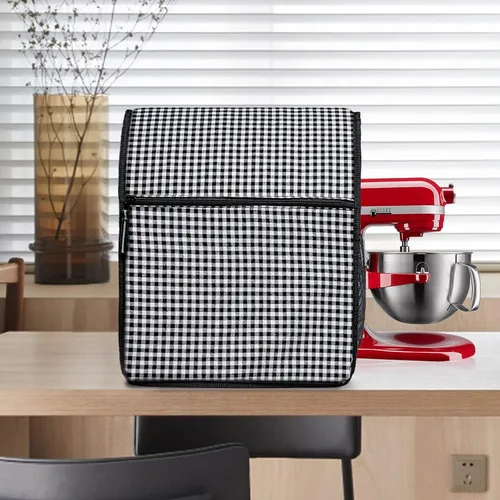 Vista 4 de BAGSPRITE Cubierta para batidora de pie para Kitchen Aid de 4.5 a 8 cuartos de galón de altura con cabezal inclinable y modelos de elevación