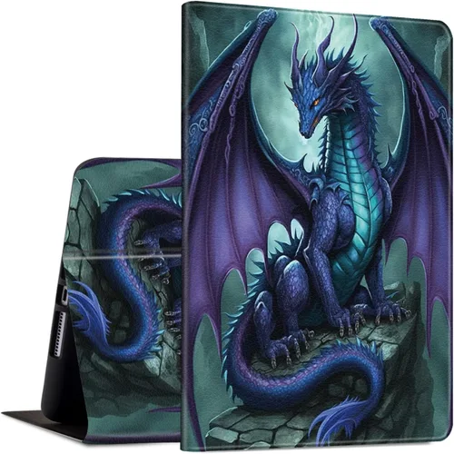 Vista 14 de Rossy Funda para tableta Amazon Fire HD 8 (8ª/7ª/6ª generación, versión 2018/2017/2016) delgada y ligera, de piel sintética, multiángulo, ajustable