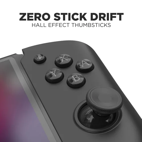 Vista 4 de CRKD Nitro Deck - Professional Handheld Deck with Zero Stick Drift for Nintendo Switch and Switch OLED (Black)