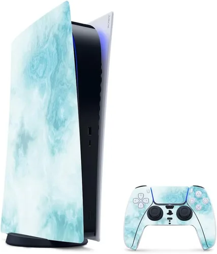 Vista 84 de MightySkins - Skin para juegos para PS5 / Playstation 5 Bundle – Mármol ámbar Envoltura protectora de vid Fácil de aplicar y cambiar