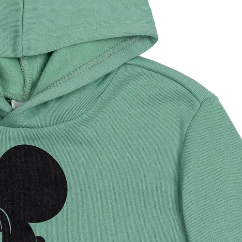 Vista 4 de Disney Sudadera con capucha de Mickey Mouse para niños pequeños color rojo 2T Rojo