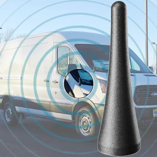 Vista 4 de Antena de aluminio de 3.8 pulgadas para Ford Transit (2013-2025), repuesto de antena para Ford Transit 150 250 (2013-2025)
