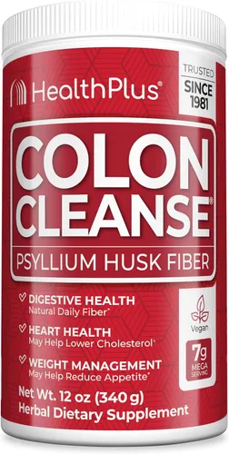 Vista 10 de Salud Plus Apoyo Digestivo para Limpieza del Colon Sin Sabores Artificiales Fibra Diaria para Eliminación de Toxinas para Reducir la Hinchazón