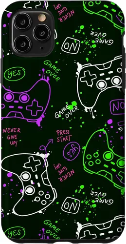 Vista 13 de Awesome Video Game Controller Gamer Boys Gaming Gift Case for iPhone 17