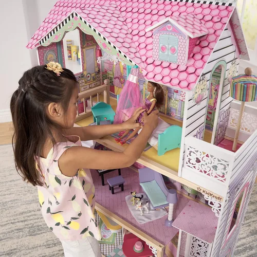 Vista 3 de Casa de muñecas con muebles KidKraft Annabelle