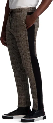 Vista 3 de Karl Lagerfeld Paris Men's Plaid Track Pant