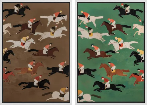 Vista 133 de SIGNWIN Lienzo enmarcado para pared, ilustraciones abstractas texturizadas en tonos beige terrosos, arte moderno, decorativo, contemporáneo