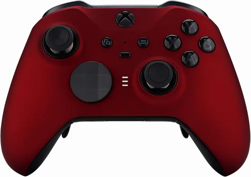 Vista 3 de eXtremeRate Carcasa frontal + carcasa inferior para Xbox Elite Series 2, Elite Series 2 Core Controller - Rojo escarlata
