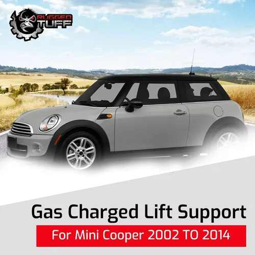 Vista 5 de Amortiguadores de soporte de elevación del maletero de la escotilla trasera para Mini Cooper 2002-2014 Hatchback puerta trasera, puerta elevadora