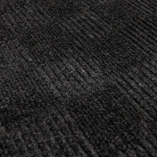 Vista 6 de Mohawk Home Baldosa de alfombra de 24" x 24" para interiores/exteriores, altura de pelo de 0.25", despegar y pegar, poliéster negro, (15 baldosas)
