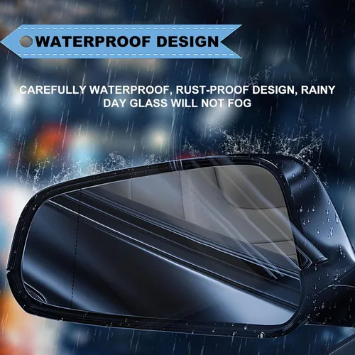 Vista 5 de [Usado] Espejo retrovisor de cristal para ventana de conductor, compatible con Volkswagen VW Passat Jetta Beetle 2011-2018, espejo lateral