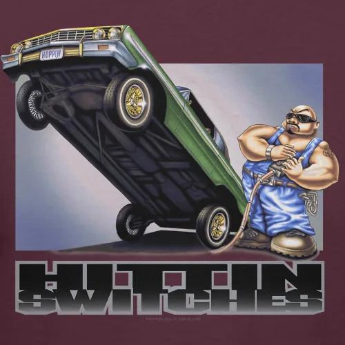 Vista 2 de Rollin Hard Hittin Switches Graphic T-Shirt