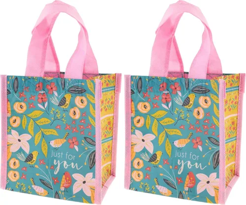 Vista 12 de Karma Bolsas de regalo reutilizables – Bolsa de mano y bolsa de regalo con asas – Perfecto para regalos de cumpleaños y bolsas de fiesta RPET 1 Bee