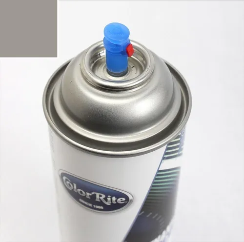 Vista 2 de Aerosol para pintura de retoque de automóviles Chrysler Sebring – Pintura transparente metálica de acero plateado A4/DA4 – paquete todo incluido