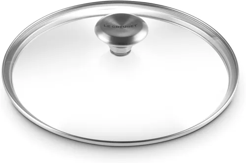 Vista 11 de Le Creuset Tapa de cristal de la firma con perilla de acero inoxidable, 8 pulgadas