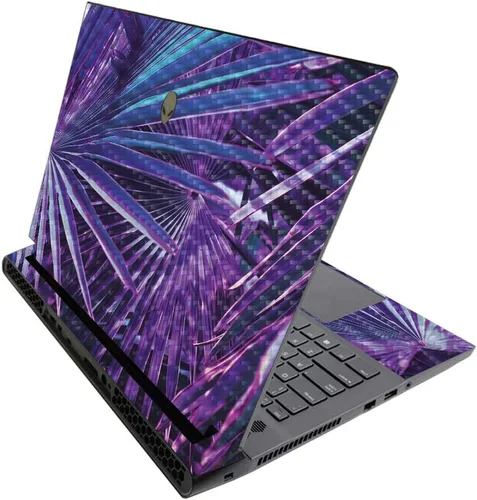 Vista 499 de MightySkins - Skin brillante con purpurina para Alienware M17 R3 (2020) y M17 R4 (2021) - Diversión de los años 90 Acabado duradero con purpurina