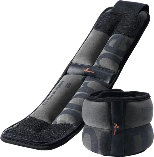Vista 11 de Sportneer Ankle Weights for Men Women Strength Training, 4/10 lbs Pair Leg Weights Set Comfortable and Soft Perfect for Dancing Running Walking