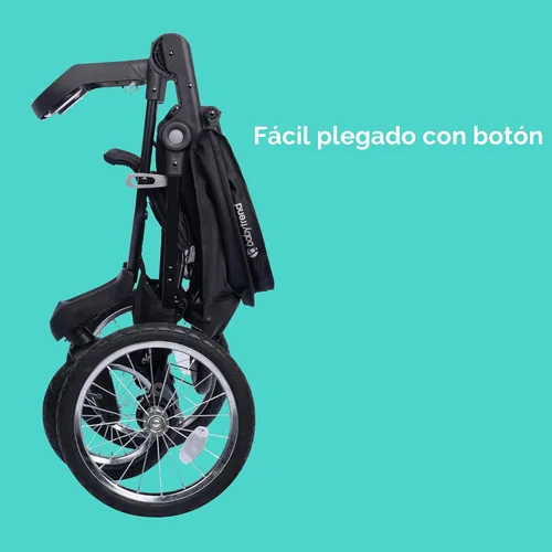 Vista 7 de Baby Trend Journey Jogger, color negro estelar