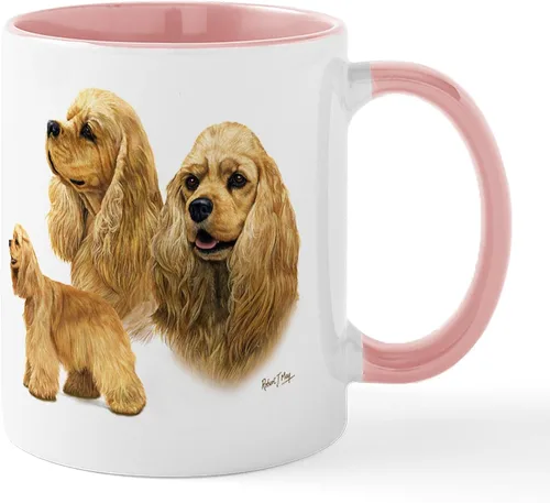 Vista 21 de CafePress Cocker - Taza de café de cerámica (11 oz (11.0 fl oz)