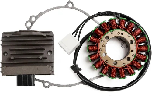Vista 4 de Stator Coil + Regulator Rectifier + Gasket for Kawasaki Z900RS ZR900 2018-2023, Z900RS ZR900 ABS 2018-2023, Z900RS CAFE ZR900 2019-2023, Z900RS SE