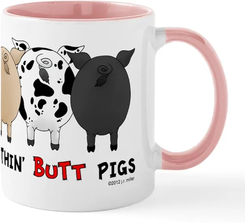 Vista 65 de CafePress Black Sheep Mug Taza de café de cerámica de 11 oz (11.0 fl oz)
