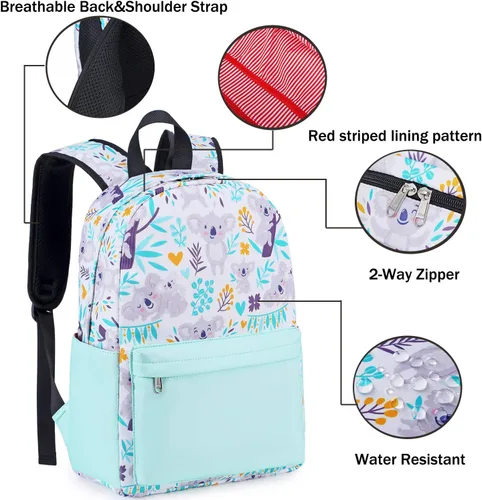 Vista 2 de Mochilas escolares para niñas, niños y adolescentes