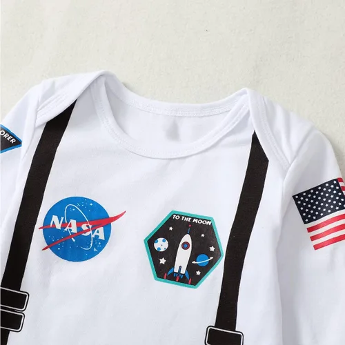 Vista 4 de Newborn Boy Girl Halloween Costume Outfit Baby Uniform Costume Clothes Romper