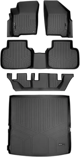 Vista 12 de MAXLINER - Juego de alfombrillas de primera fila para todo tipo de clima, compatibles con Dodge Journey 2010-2020