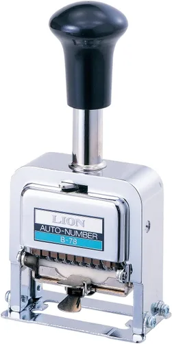 Vista 3 de Lion Pro-Line - Numeradora automática de servicio pesado, 5 ruedas, romana (D-52)