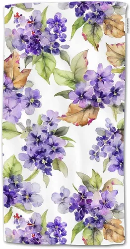 Vista 6 de HGOD DESIGNS Toallas de mano con acuarela, árbol natural, toalla de mano suave para baño, cocina, yoga, gimnasio, toallas decorativas de 15 x 30