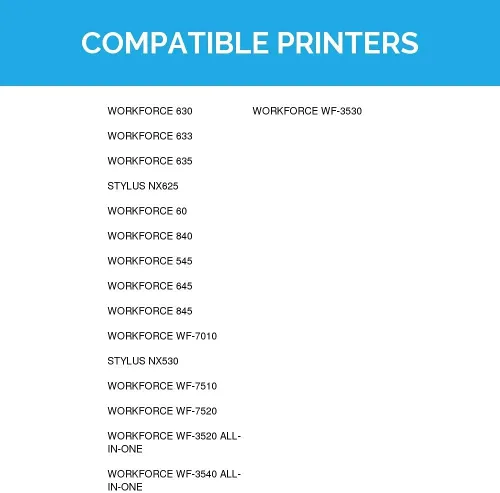 Vista 9 de LD juego de cartuchos de alto rendimiento remanufacturados para Epson T127, negro T127120, cyan T127220, magenta T127320, amarillo T127420